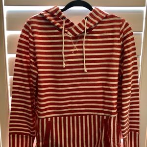 J Crew NWT Hooded Pullover Size M.